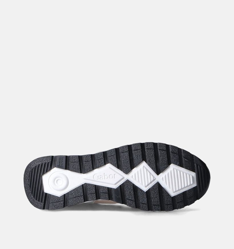 Gabor OptiFit Baskets en Argent pour femmes (355097) - pour semelles orthopédiques