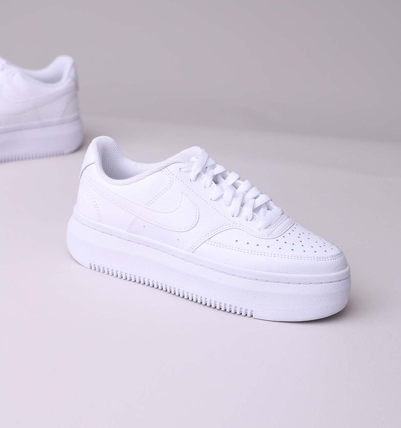 Nike Court Vision Alta Witte Sneakers voor dames (332413)