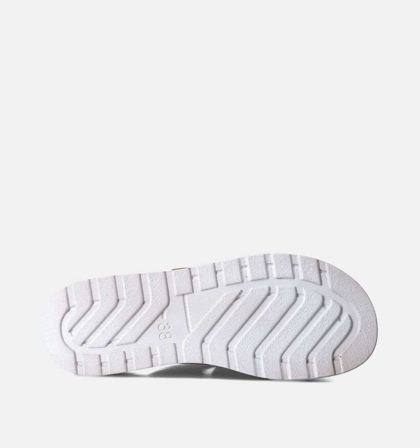 Rohde Baviera Beige Slippers met Sleehak voor dames (356360)
