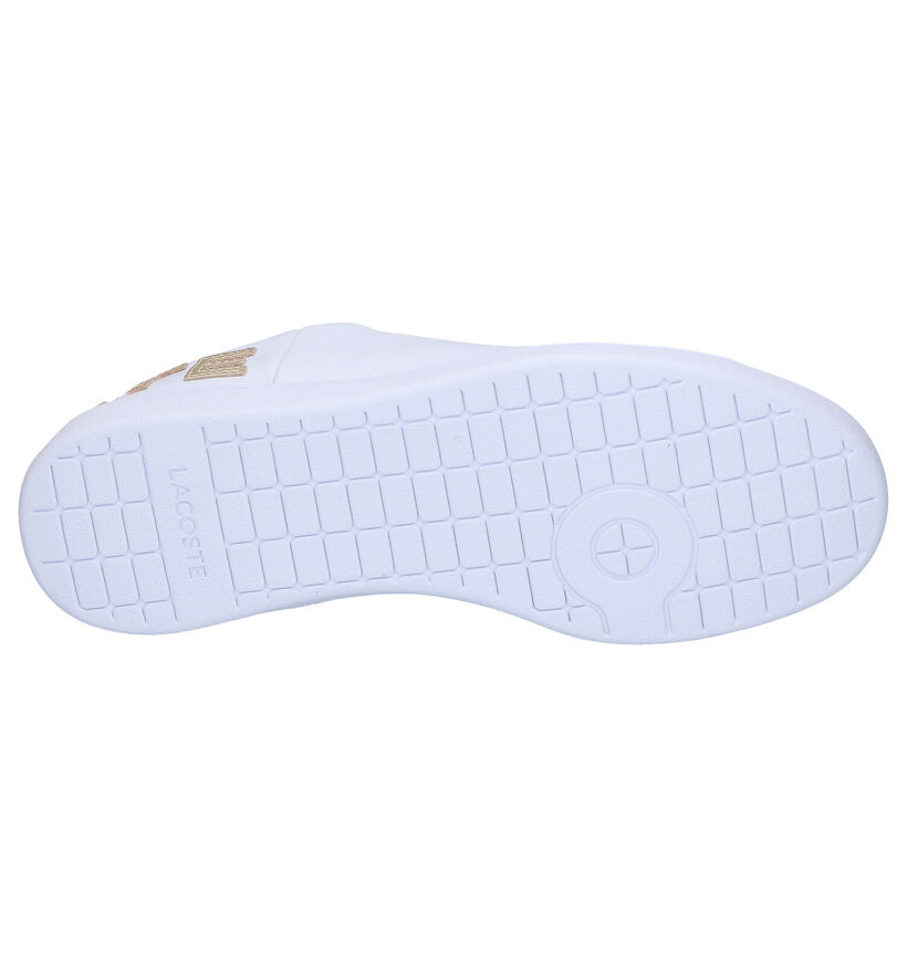 Lacoste Carnaby Evo Witte Sneakers in leer (267978)