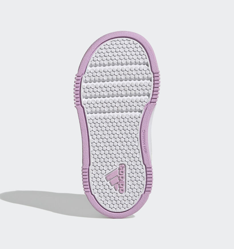 adidas Tensaur Sport 2.0 Witte Sneakers voor meisjes (350228) - geschikt voor steunzolen