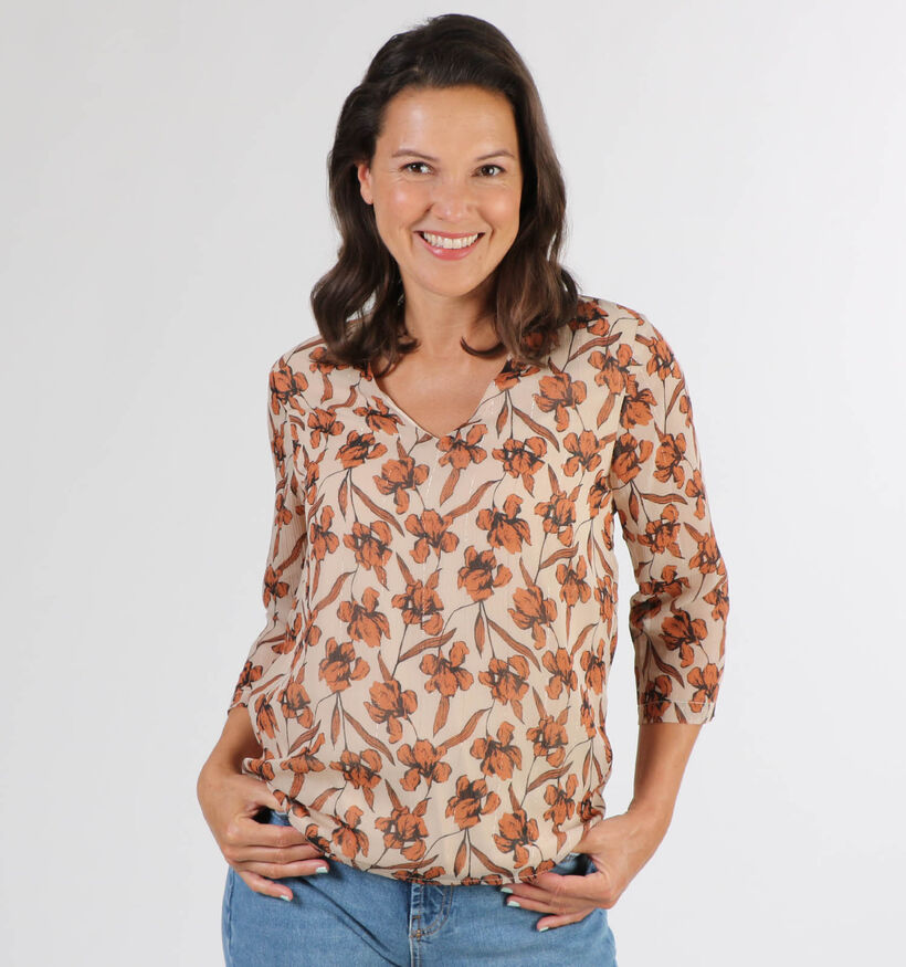 Vila Kilta Cognac Blouse (302096)