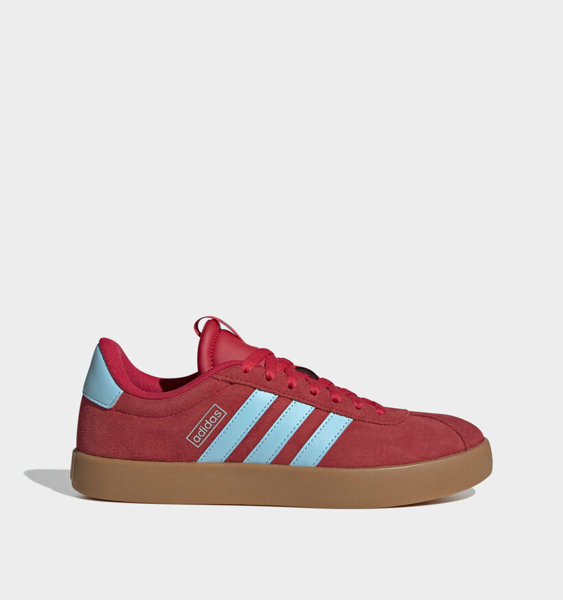 adidas VL Court 3.0 Rode Sneakers voor dames (375340)
