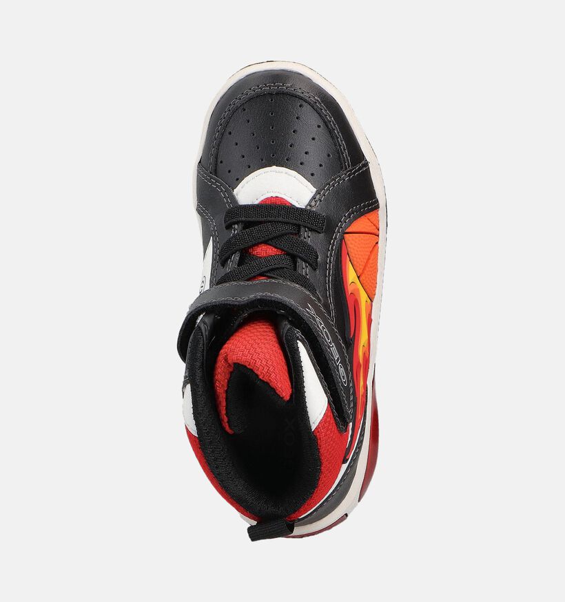 Geox Baskets en Noir pour garçons (361933) - pour semelles orthopédiques