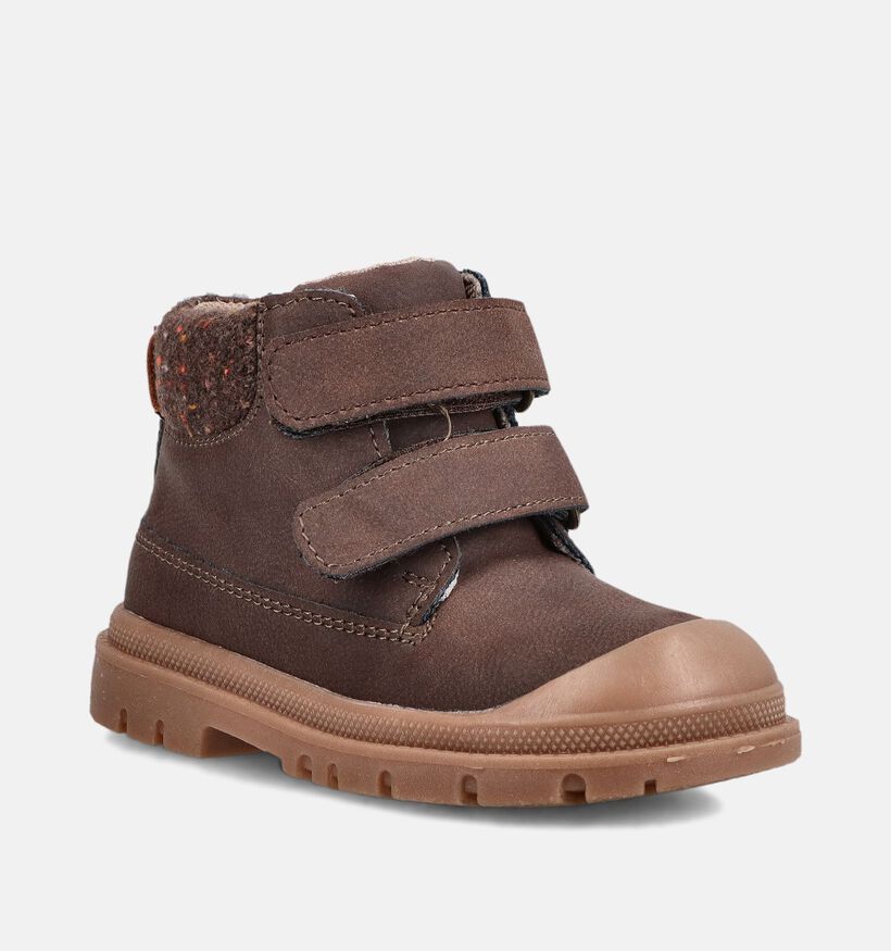 Milo & Mila Boots en Marron fonc&eacute; pour gar&ccedil;ons (379203)