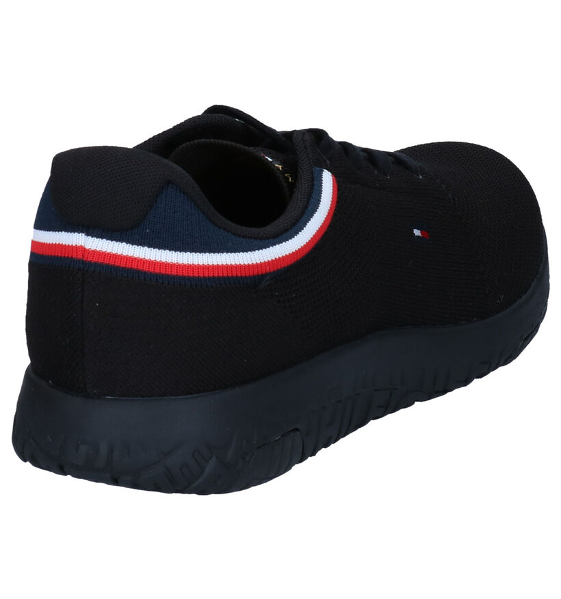 Tommy Hilfiger Lightweight Zwarte Sneakers in stof (293034)