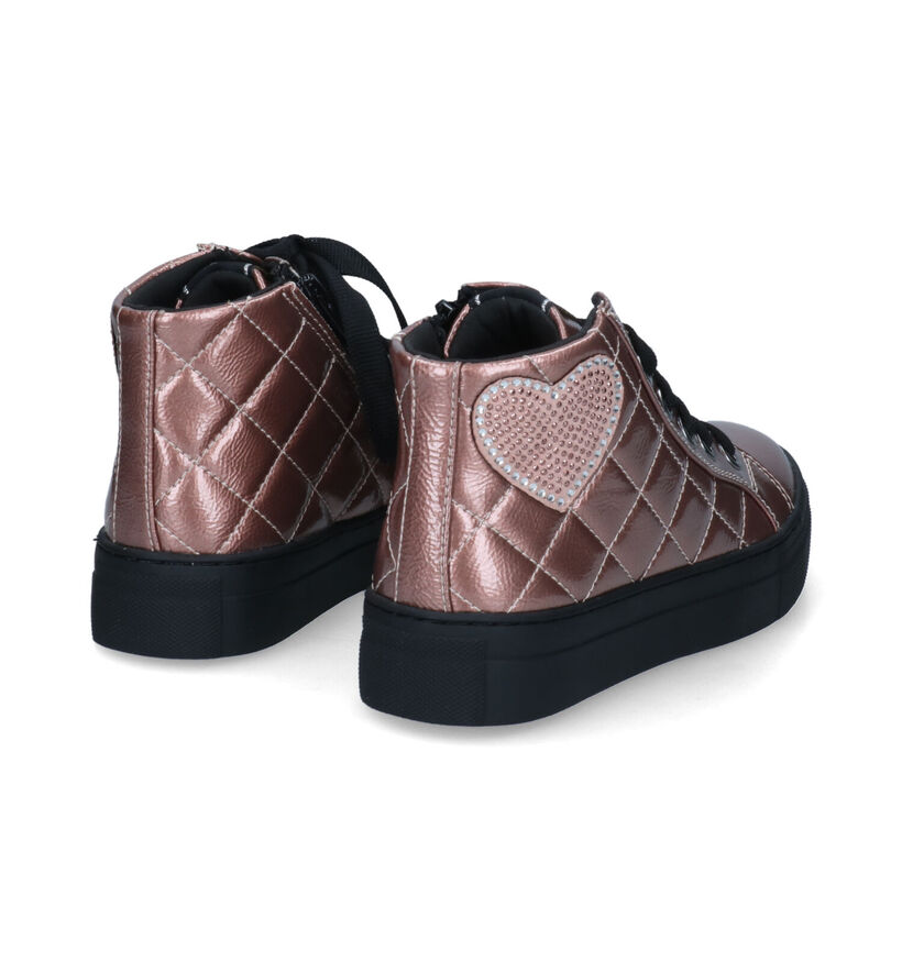 Asso Chaussures hautes en Or rose pour filles (316199)