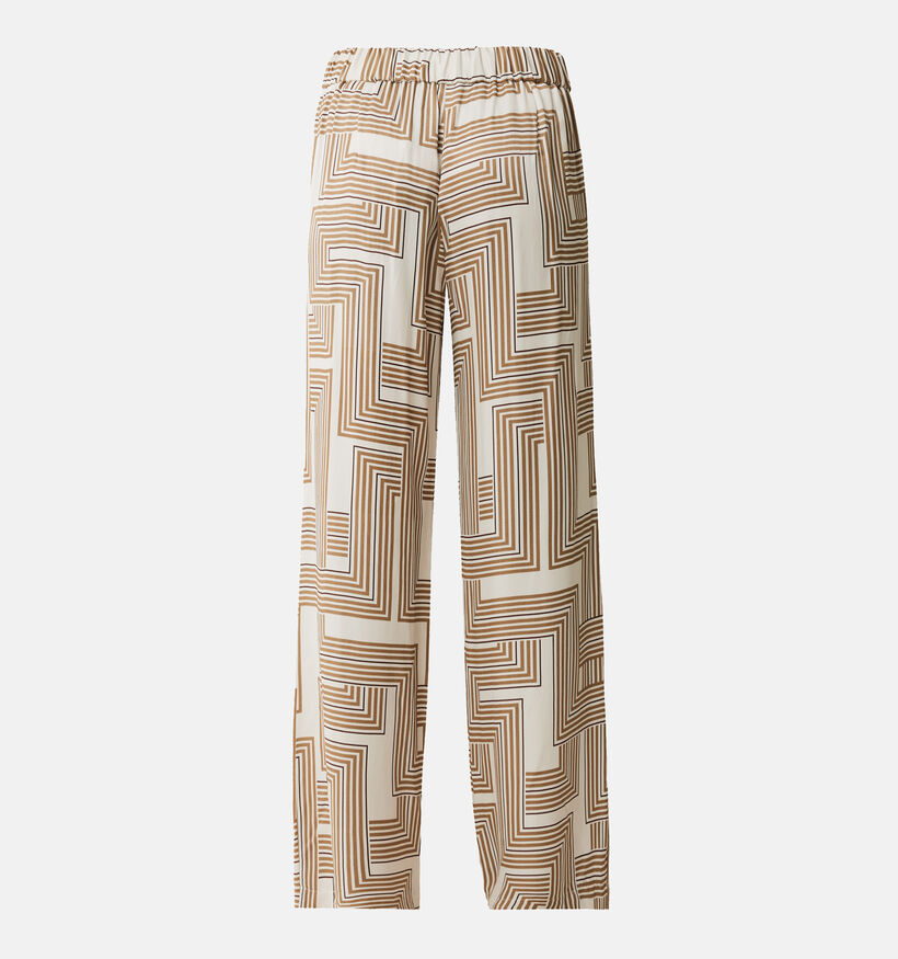 Mexx Bruine Wijde broek voor dames (353211)