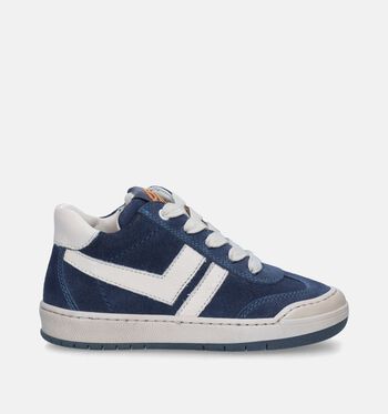 Chaussures hautes bleu