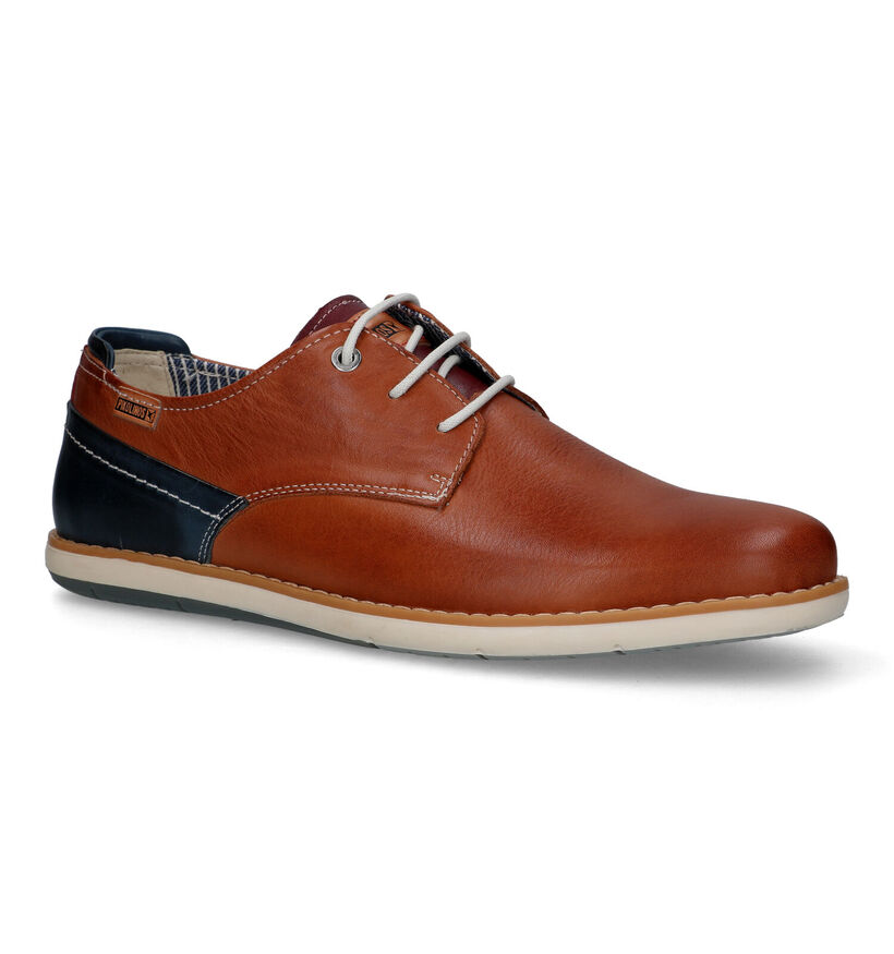 Pikolinos Jucar Chaussures classiques en Cognac pour hommes (323372) - pour semelles orthopédiques