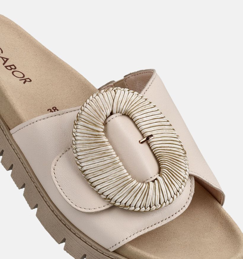 Gabor Ecru Slippers voor dames (373313)
