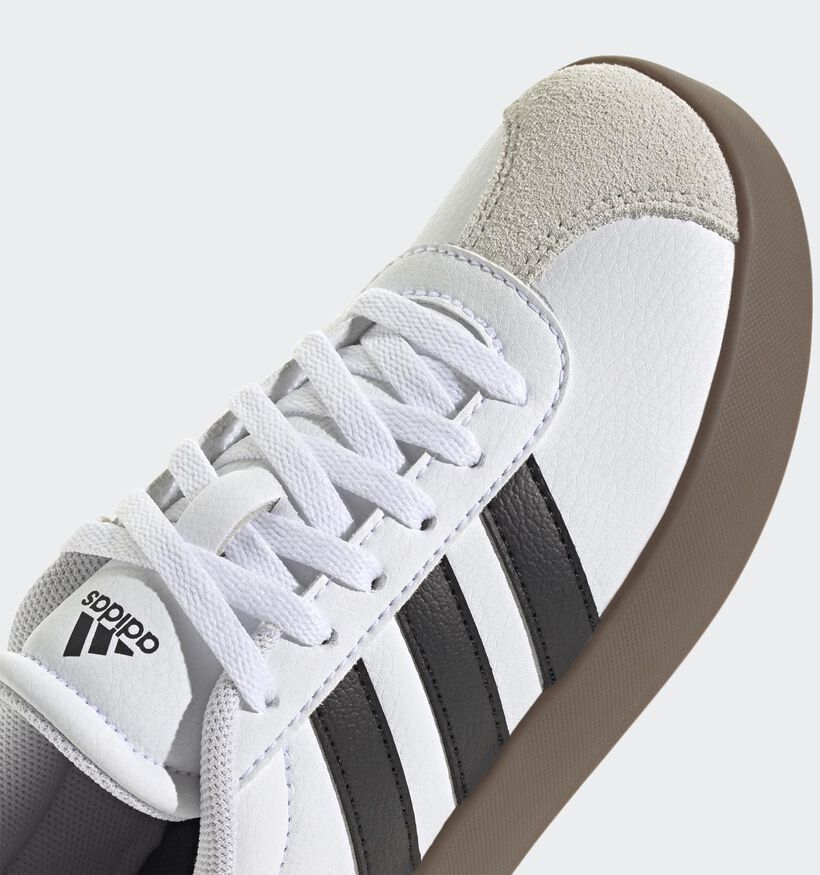 adidas VL Court 3.0 Witte Sneakers voor jongens, meisjes (350110)