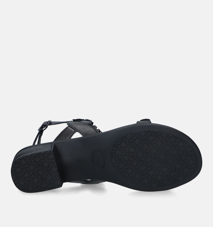 Scholl Elba 2 Straps Zwarte Sandalen voor dames (336786)