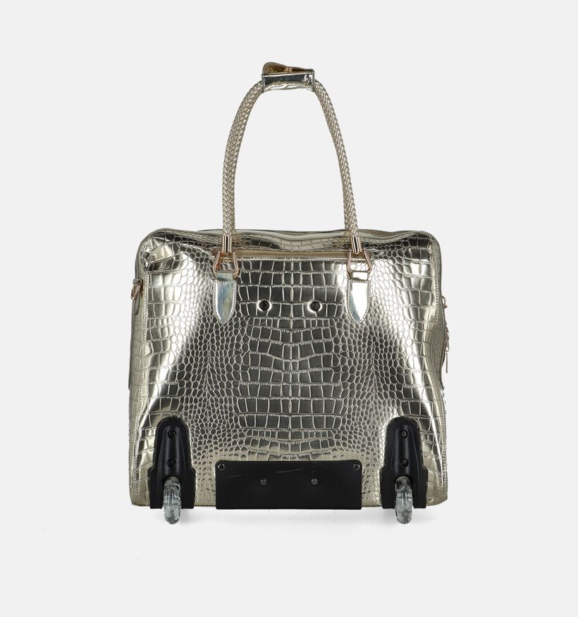 Olivia Lauren Alice Gouden Laptoptas met Wieltjes voor dames (378539)
