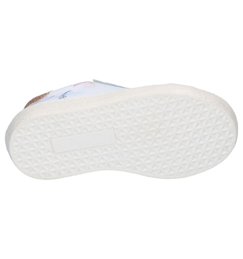 Romagnoli Baskets basses en Blanc en cuir (269566)