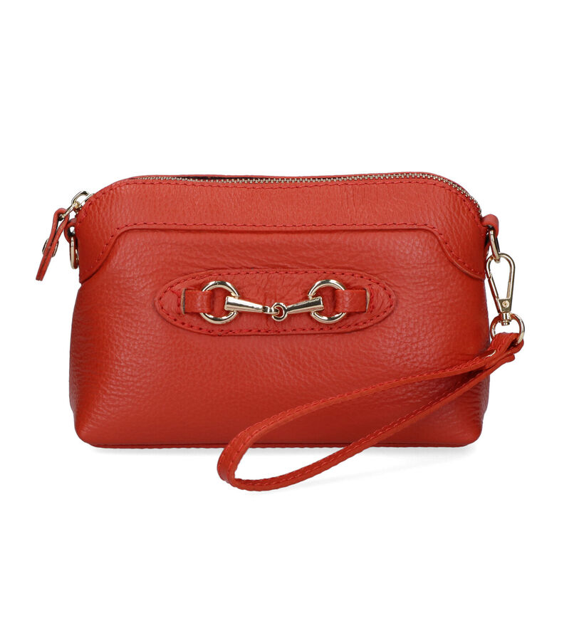 Dolce C. Groene Crossbody Tas in leer (324228)