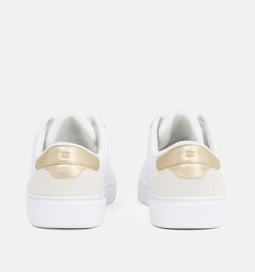 Tommy Hilfiger Chic Court Witte Sneakers voor dames (349712) - geschikt voor steunzolen