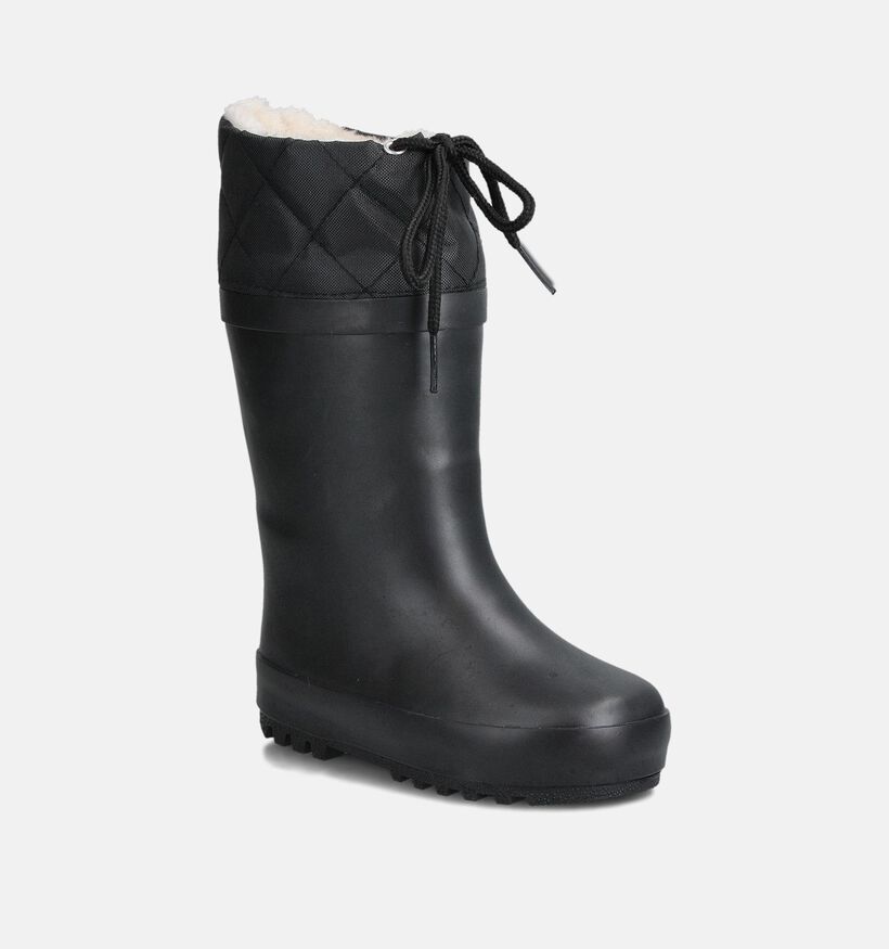 Xplor Rainboot Zwarte Gevoerde Regenlaarzen voor jongens, meisjes (360161) - geschikt voor steunzolen
