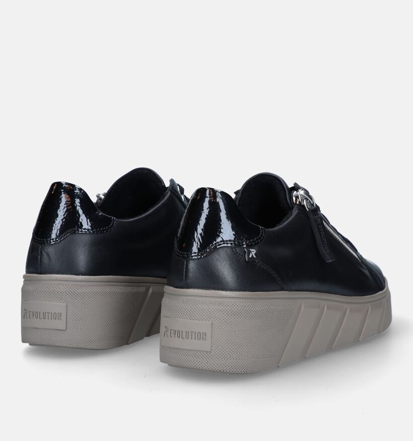Rieker R-Evolution Zwarte Sneakers voor dames (333075) - geschikt voor steunzolen