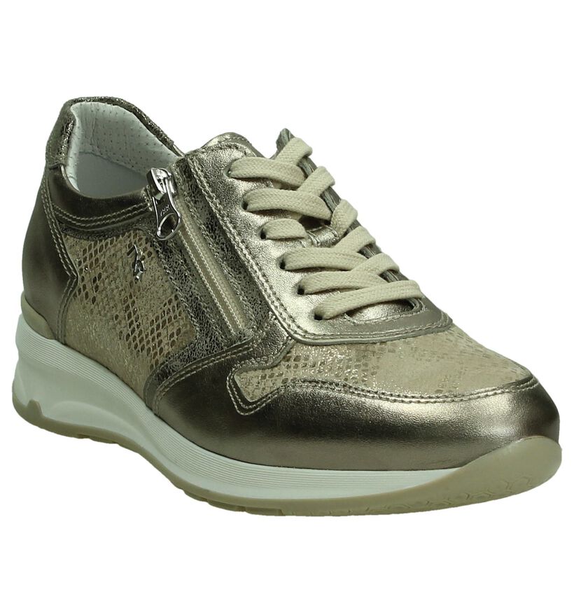 NeroGiardini Sneakers Goud in leer (191234)