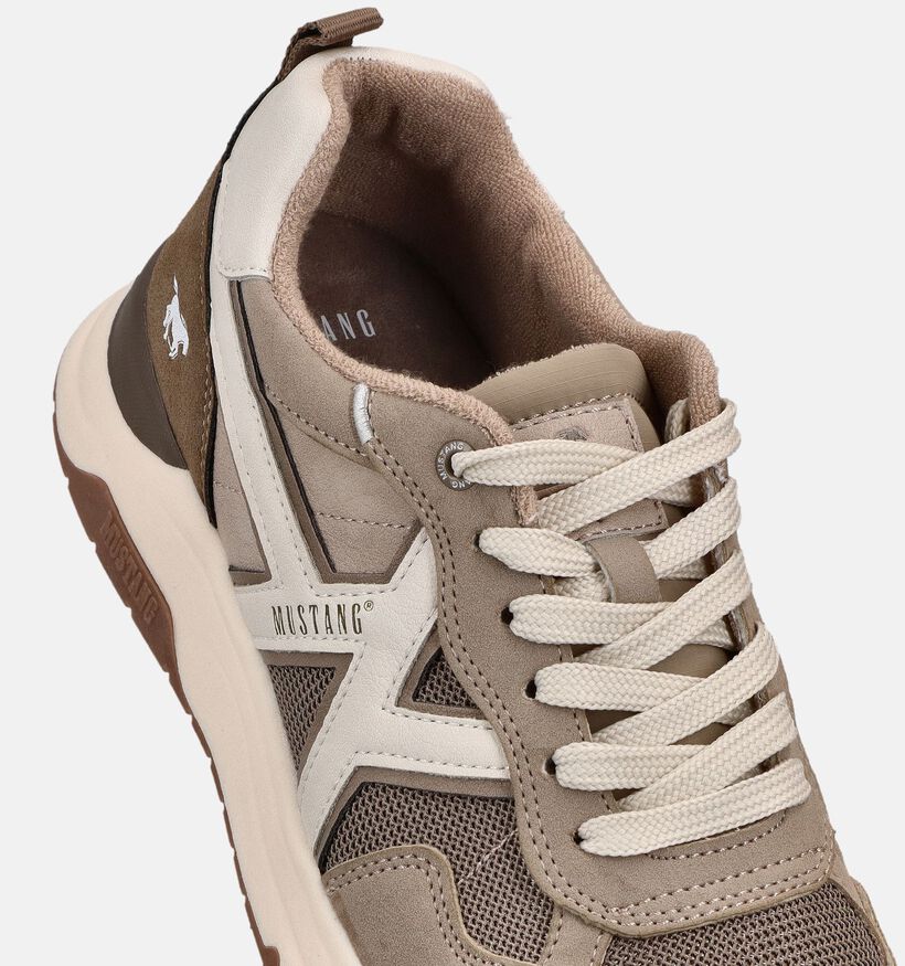 Mustang Chaussures &agrave; lacets en Marron pour hommes (372956) - pour semelles orthop&eacute;diques