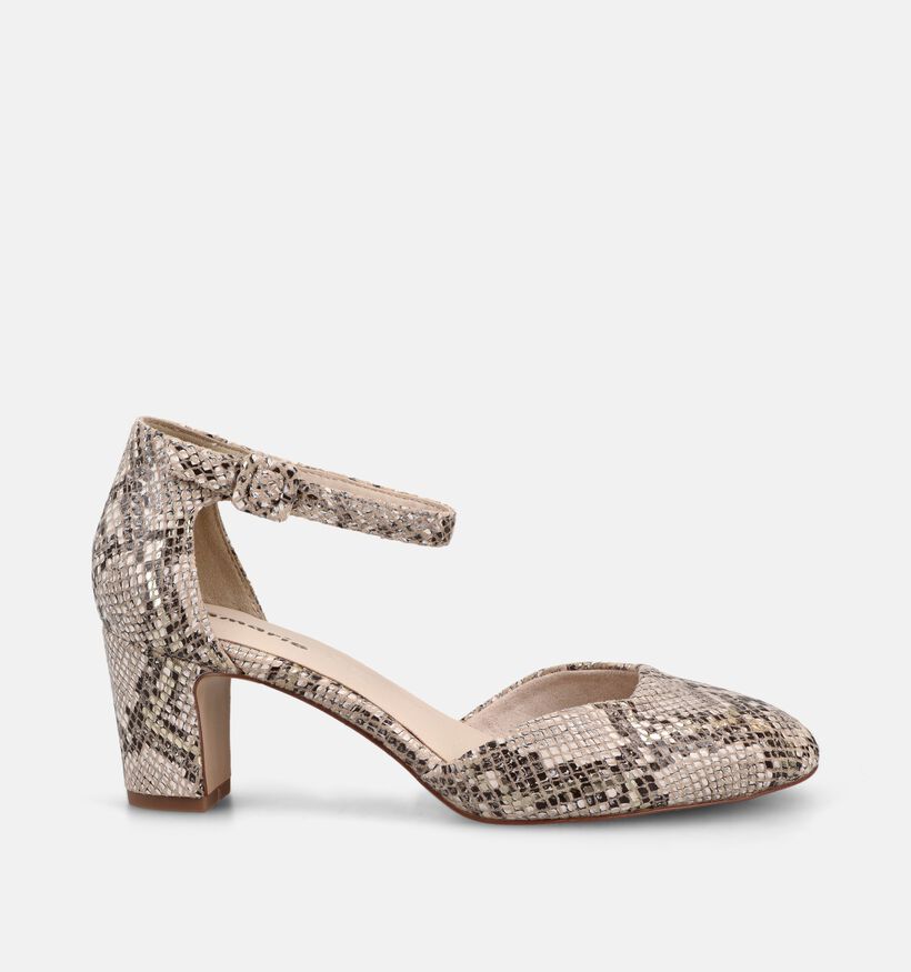 Tamaris Escarpins &agrave; bride en Beige pour femmes (367663)