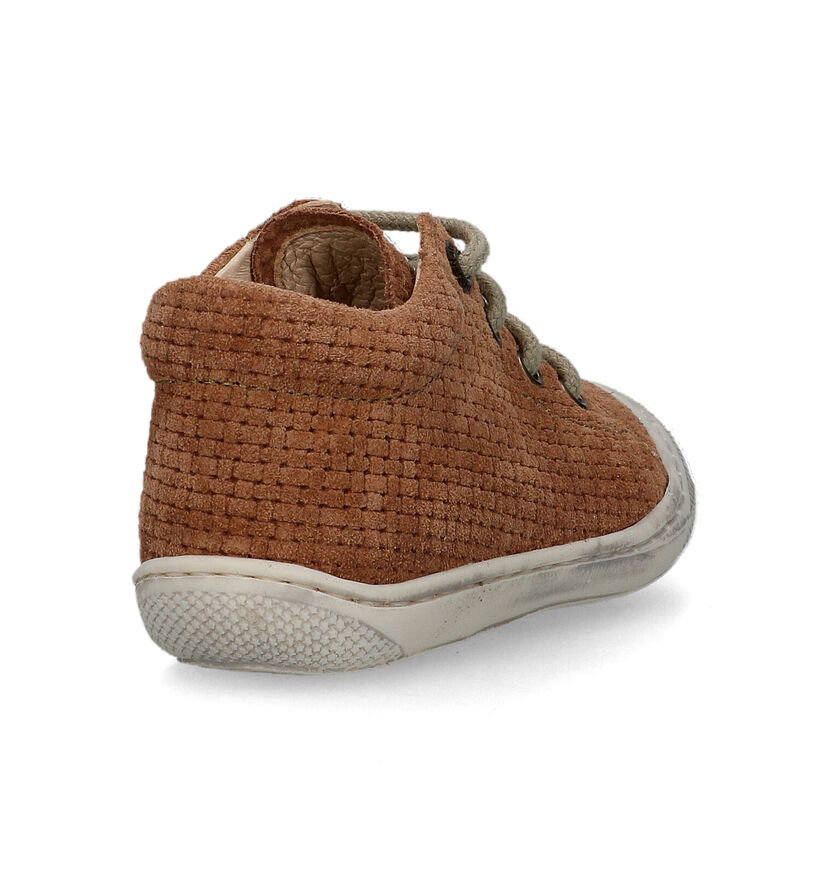 Naturino Cocoon Bruine Bottines voor meisjes, jongens (324061) - geschikt voor steunzolen