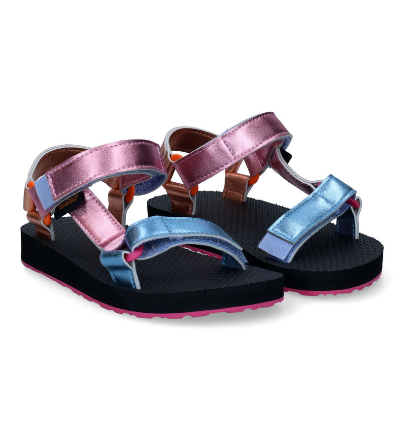 Teva Original Universal Blauwe Sandalen in kunstleer (306069)