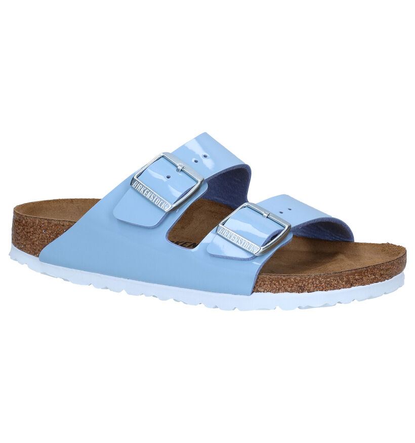 Birkenstock Arizona Birko Flor Nu-pieds en Blanc pour femmes (337963)