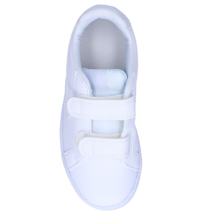 Court Royale Baskets basses en Blanc en cuir (249906)