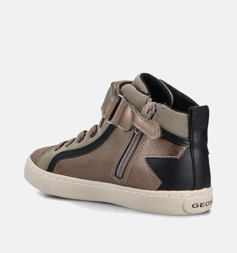 Geox Kalispera Chaussures hautes en Beige pour filles (360384) - pour semelles orthopédiques