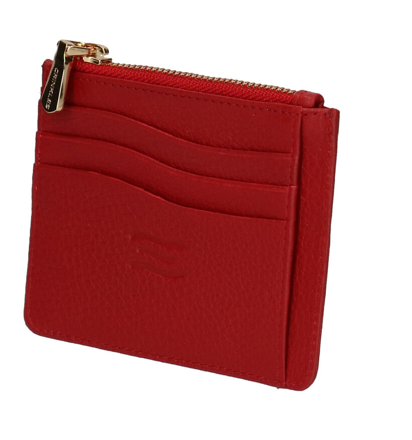 Crinkles Porte-cartes en Rouge pour femmes (311530)