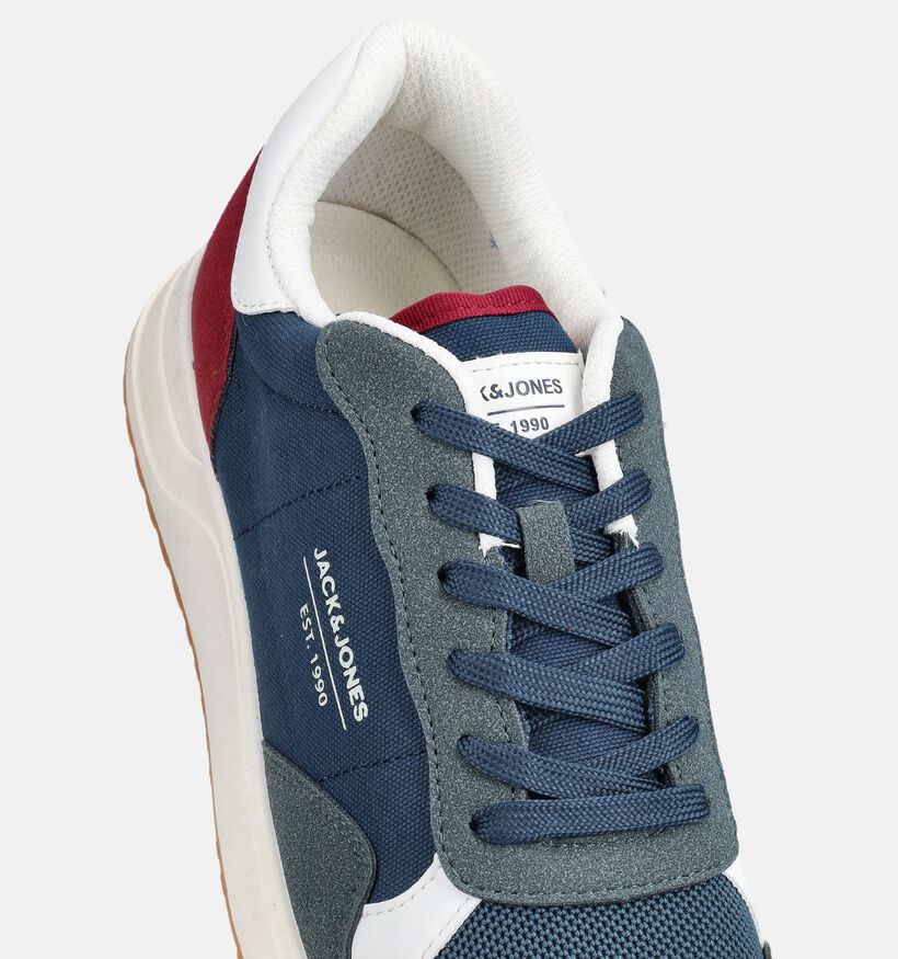 Jack & Jones Beech Blauwe Veterschoenen voor heren (366449) - geschikt voor steunzolen