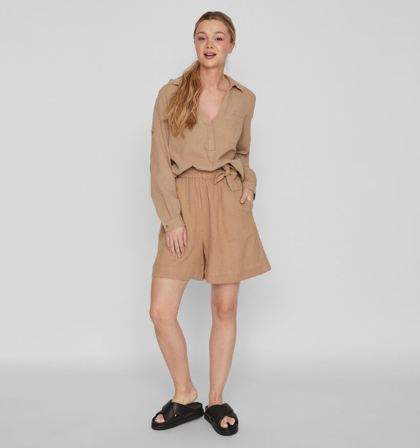 Vila Lania Beige Hemd voor dames (330978)