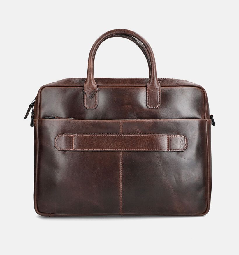 Maverick Bruine Laptoptas voor heren (374901)