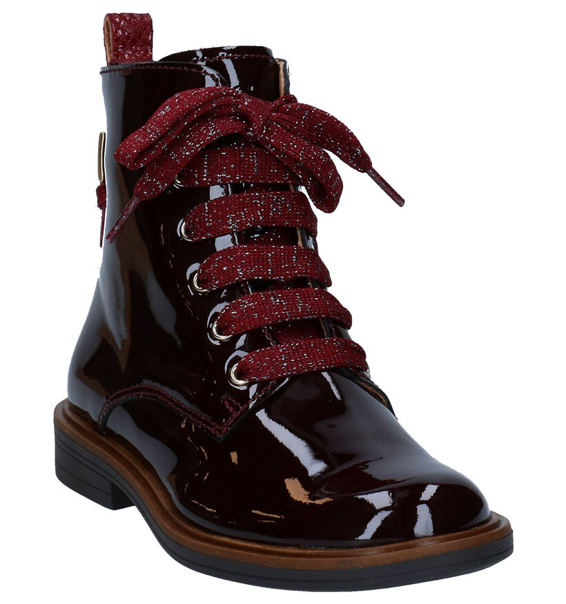 FR by Romagnoli Bottines en Bordeaux en verni (282877)