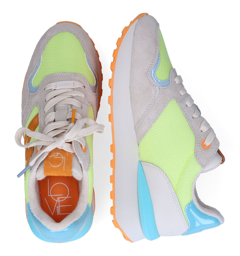 Mexx Juju Witte Sneakers voor dames (303556) - geschikt voor steunzolen