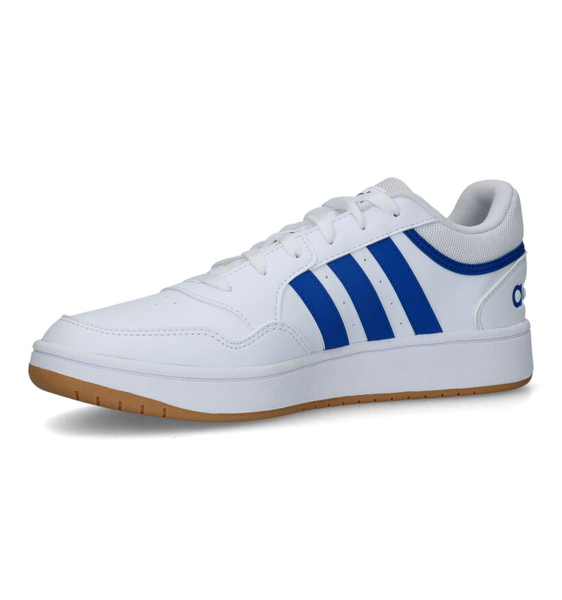 adidas Hoops 3.0 Witte Sneakers voor heren (324911) - geschikt voor steunzolen