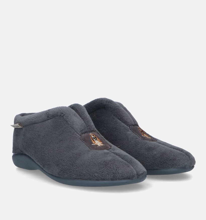 Hush Puppies Olifan Pantoufles en Gris pour femmes (329604)