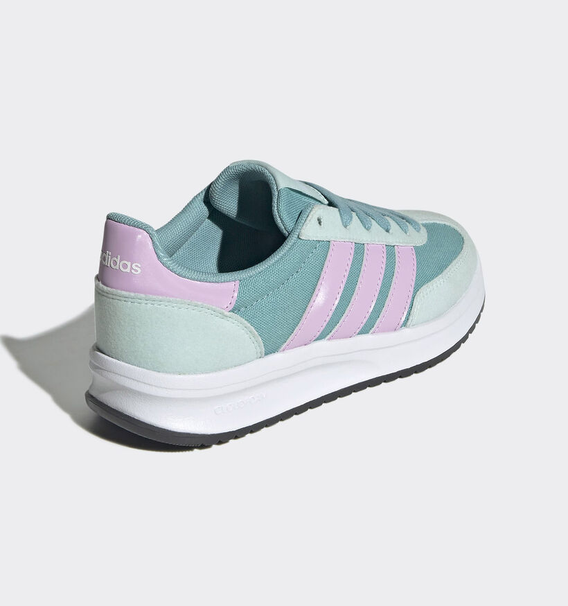 adidas RUN 70s 2.0 Baskets basses en Bleu/Rose pour filles (359675)