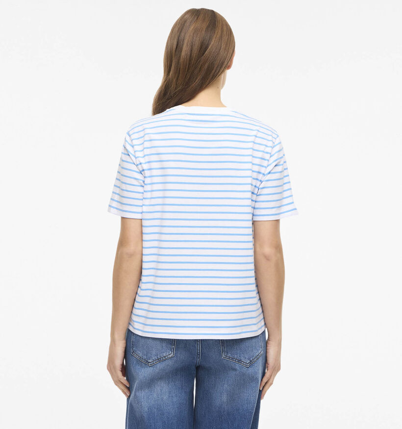 Vila Nora T-shirt en Bleu pour femmes (368092)