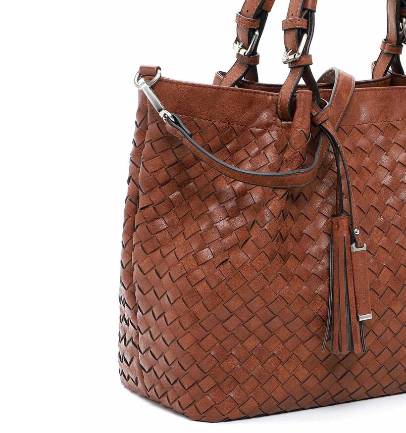 Emily & Noah Kristin Cognac Shopper voor dames (327436)