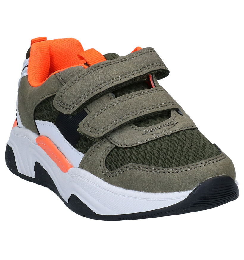 Sprox Baskets basses en Vert kaki en simili cuir (289352)