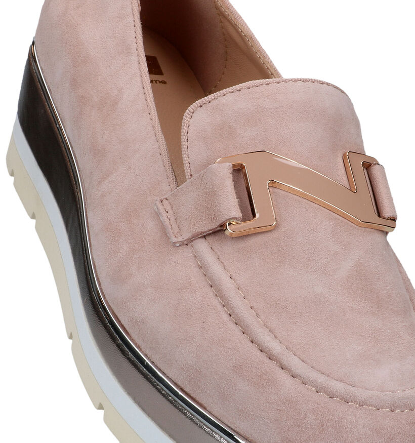 Nathan-Baume Beige Mocassins voor dames (324414)