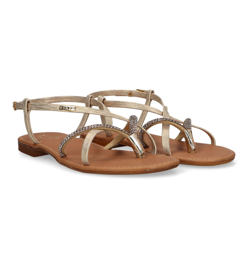 Scapa Gouden Sandalen voor dames (323931)