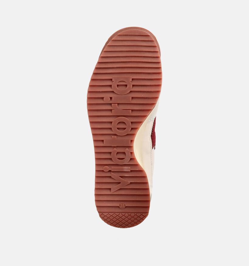 Victoria Ecru Veterschoenen voor dames (378884) - geschikt voor steunzolen