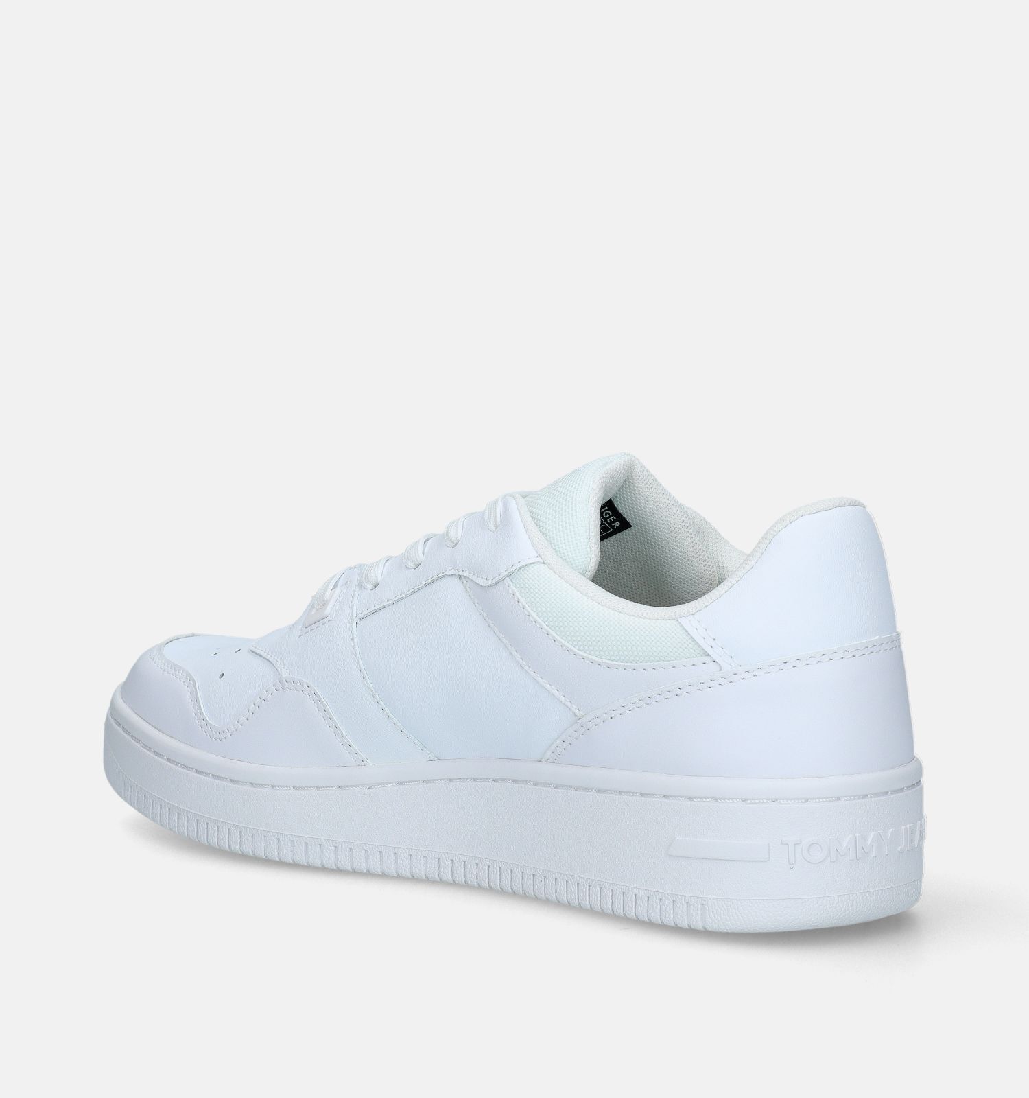 Tommy Hilfiger TJM Retro Witte Sneakers Heren Lage schoenen Online op TORFS.BE