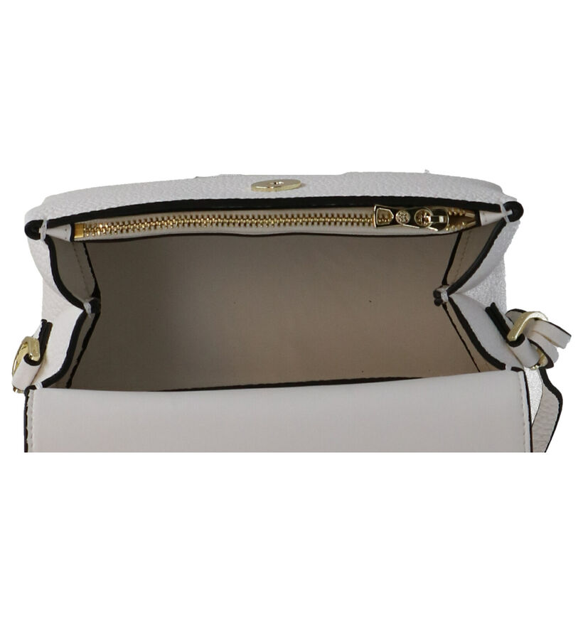 Kisses of Pearl Chloe Witte Crossbody Tas in kunstleer (273736)