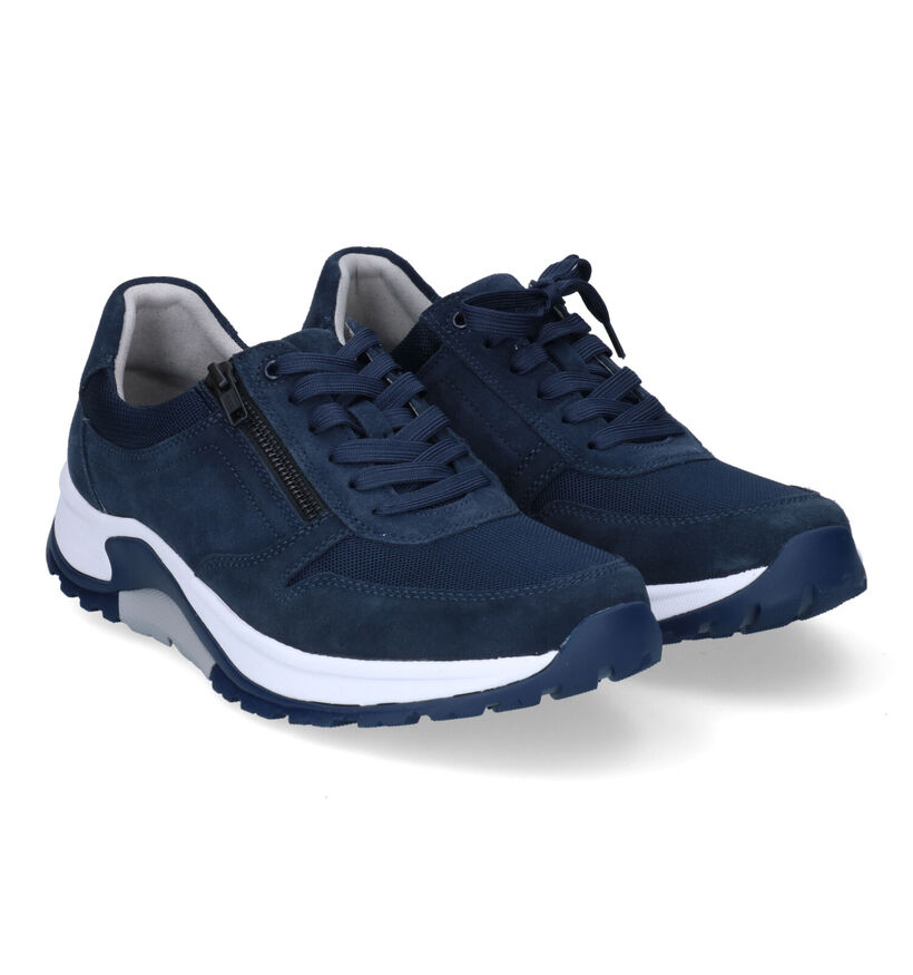 Pius Gabor Chaussures à lacets en Bleu pour hommes (339001) - pour semelles orthopédiques