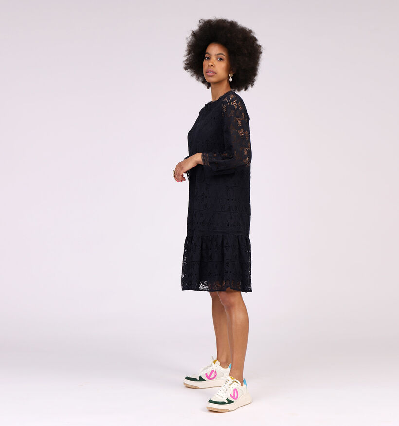 comma Casual Identity Sweatshirt met labelapplicatie in zwart online
